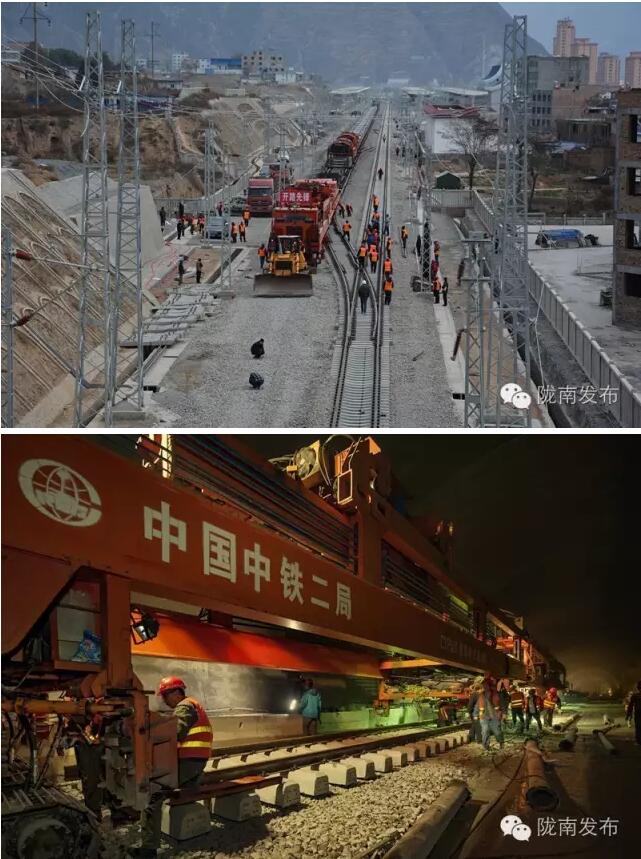 蘭渝鐵路最新進(jìn)展！除胡麻嶺隧道外已全線鋪通