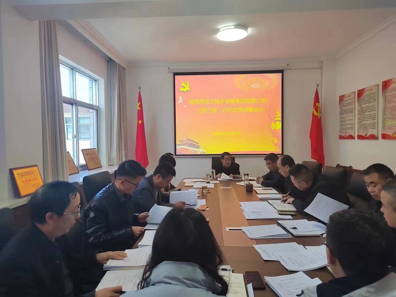 市龍江集團(tuán)召開“三抓三促”行動(dòng)動(dòng)員部署會議
