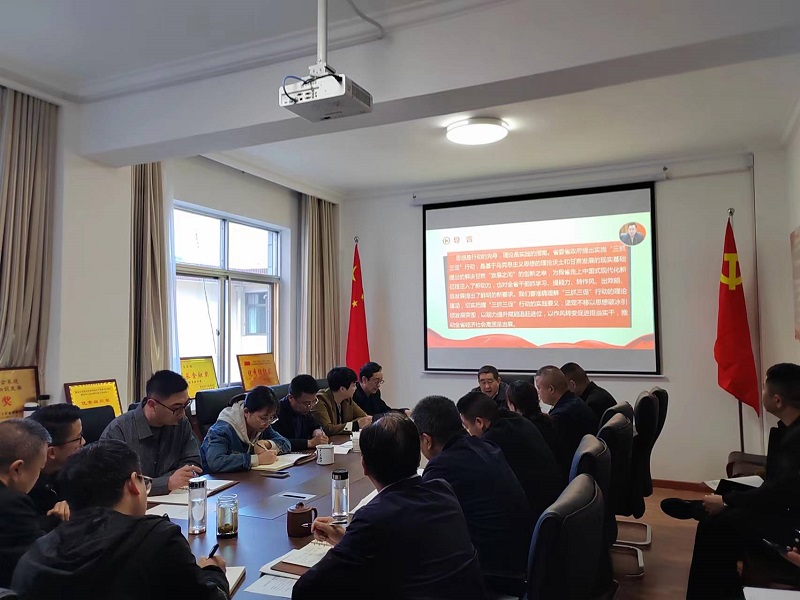 【“三抓三促”行動(dòng)進(jìn)行時(shí)】市龍江城鄉(xiāng)集團(tuán)開展“隴南要發(fā)展，我該謀什么”——圍繞“加快集團(tuán)公司高質(zhì)量發(fā)展，我該謀什么”專題研討